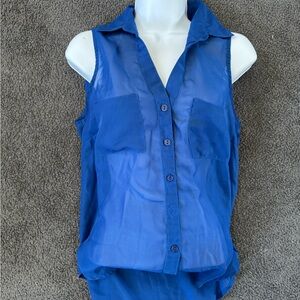 Wet Seal Royal Blue Blouse